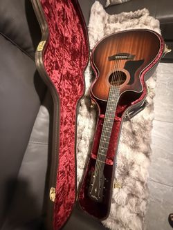 Taylor 324 Acoustic Guitar – Sunburst Finish with Hardshell Case