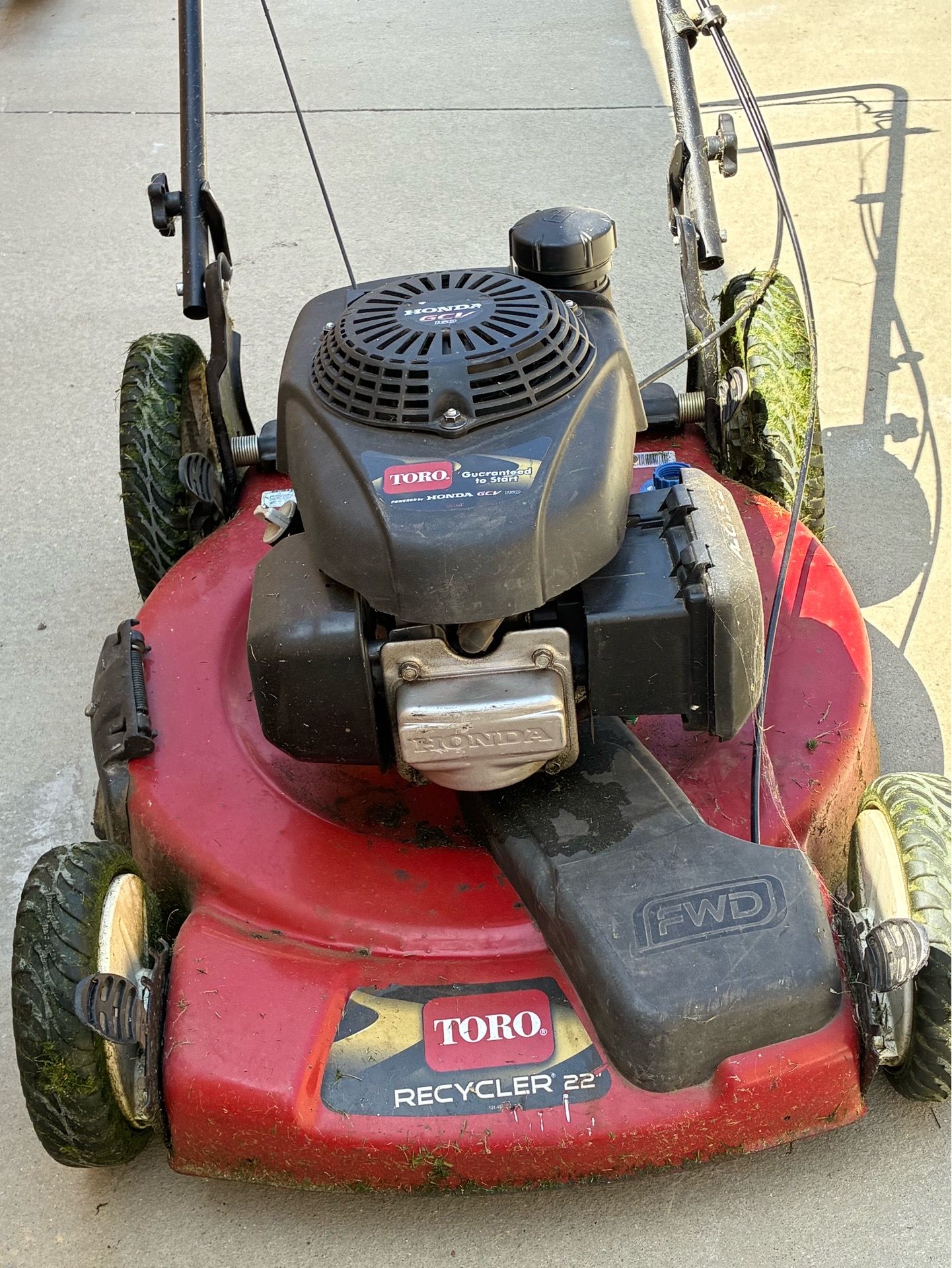 Toro lawn mower