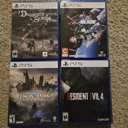Playstation 5 Bundle, StellarBlade, Resident Evil 4, Hogwarts Legacy, Demonsouls