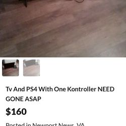 TV BY ITSELF 65 TV AND GAME WITH KONTROLLER 150