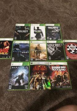 Xbox 360 Games for sale