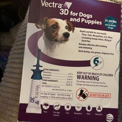 Dog Vectra 3D Flea And Tic Treatments