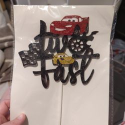 Cars Movie Cake Topper