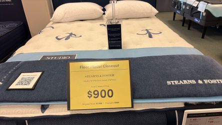 Queen Size Floor Model Closeout!