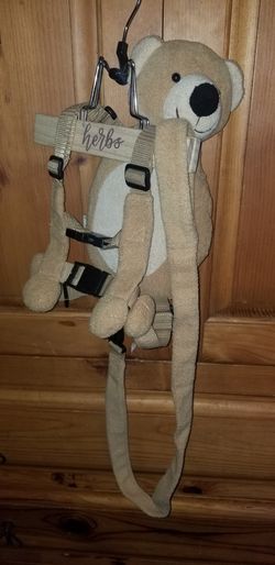 Berhapy 2 in 1 Teddy Bear Baby Child Safety Harness Walking Belt
