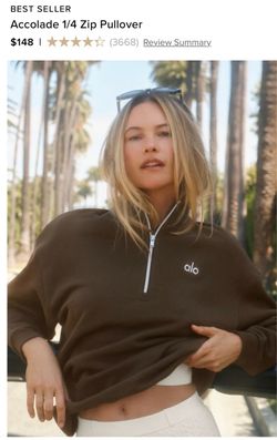 Alo Accolade 1/4 Zip Pullover
