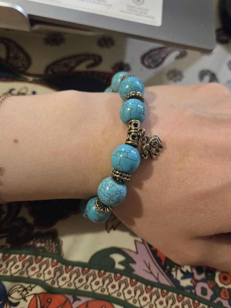 "Cute Turquoise Thai Bracelet"
