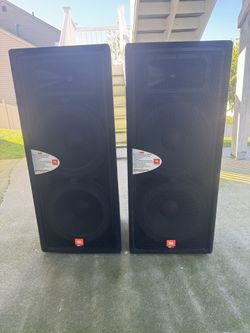 JBL dual 15in speaker 