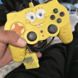 Ps2 Controller Sponge Bob