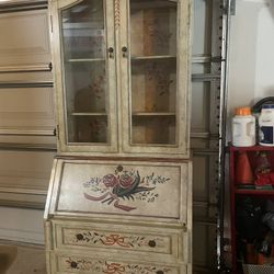 Hutch with built in desk 