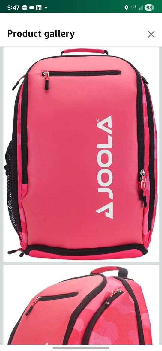 Joola Vision II Deluxe Backpack
