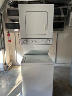 Stackable Washer And Dryer electric  GE