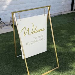 Wedding sign (Metal)