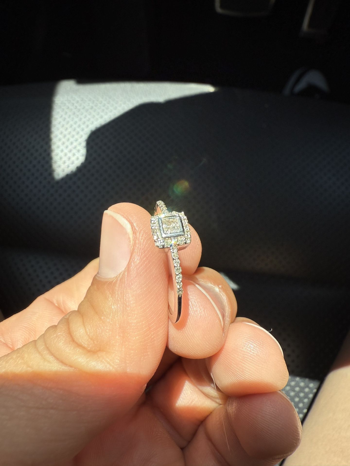 Gorgeous Square 10k Ring 