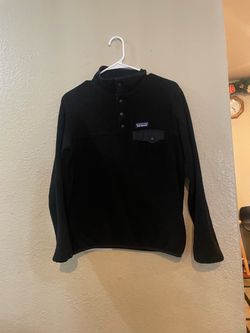Patagonia Snap-T Fleece Pullover Black Small