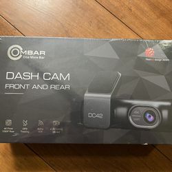 OMBAR Dash Cam Front and Rear 4K/2K/1080P+1080P 5G WiFi GPS, Brand New, Sealed. 