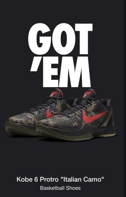 Kobe’s Italian Camo 6.5