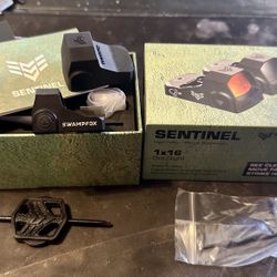 swampfox sentinel green dot ynot red optic gun firearm