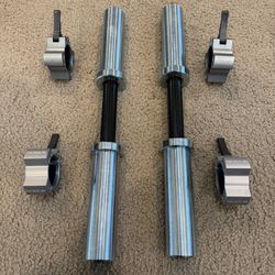 Rogue Fitness DB-15 Olympic Loadable Dumbbell Handles With Collars