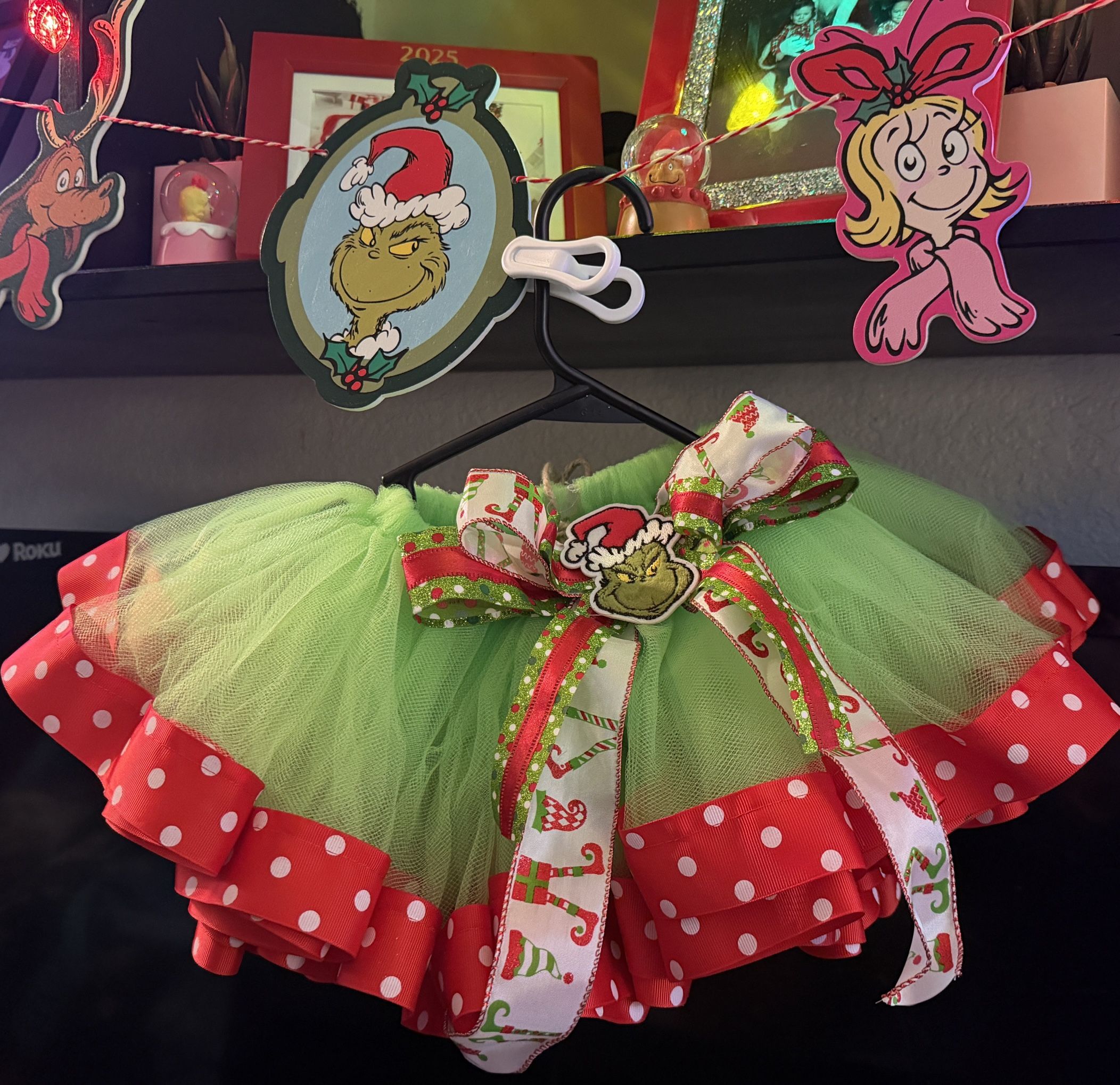 Custom Holiday Tutus And Headbands
