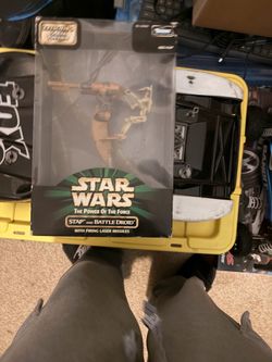 Star Wars Power of the Force STAP and Battle Droid