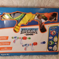 Brand New USA Toyz Astroshot Gemini Ball Popper Air Blasters Toy, 2 Pk, Indoor and Outdoor Game for Kid Ages 6+