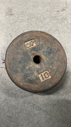 CAP 10 lb Cast Iron Weight Plate