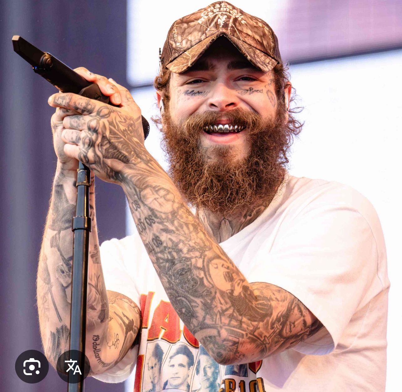 2 Post Malone Tickets Section 411 Row 6