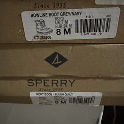 Toddler Sperry Rain Boots Size 8M