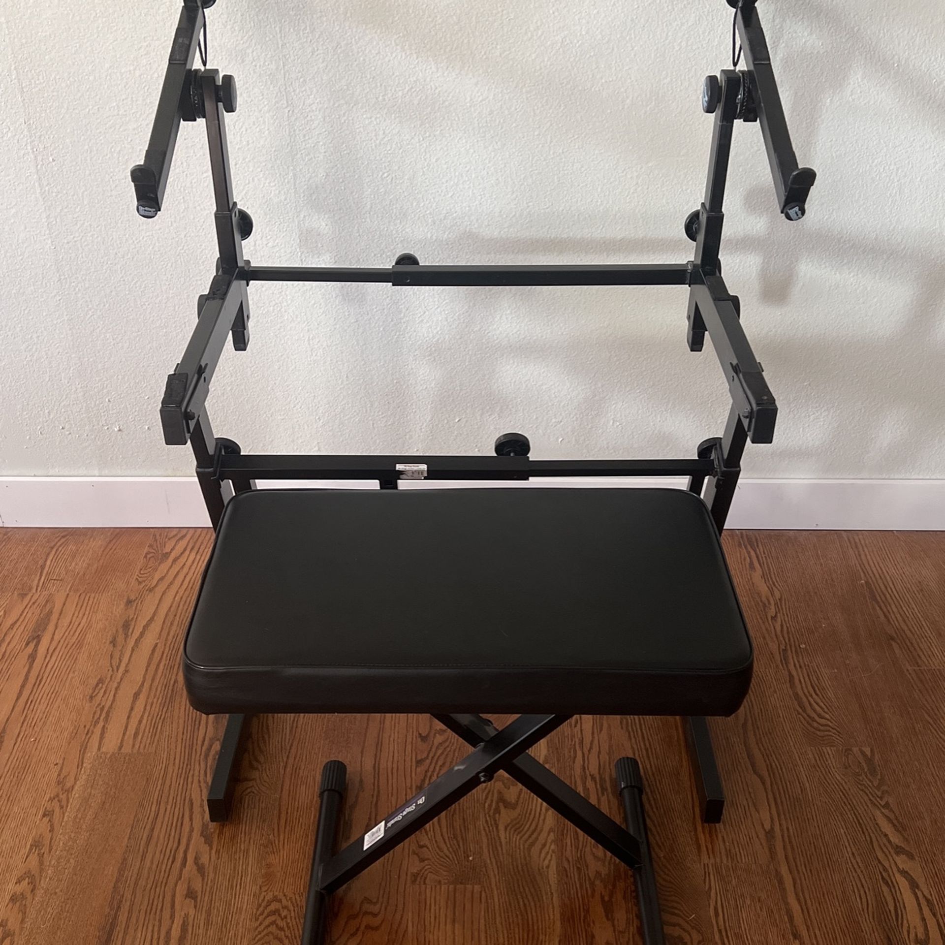 Keyboard Stand with Bench