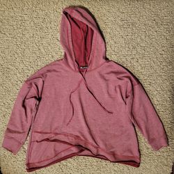 NWOT WOMENS SHEIN HOODIE MAROON SIZE S 