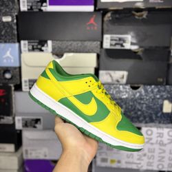 Size 10M - Nike Dunk Low “Reverse Brazil”