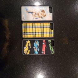 THREE (3) IPHONE 8+ Cases