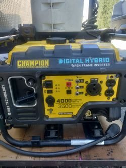 Champion inverter generator!