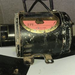Used water pump.