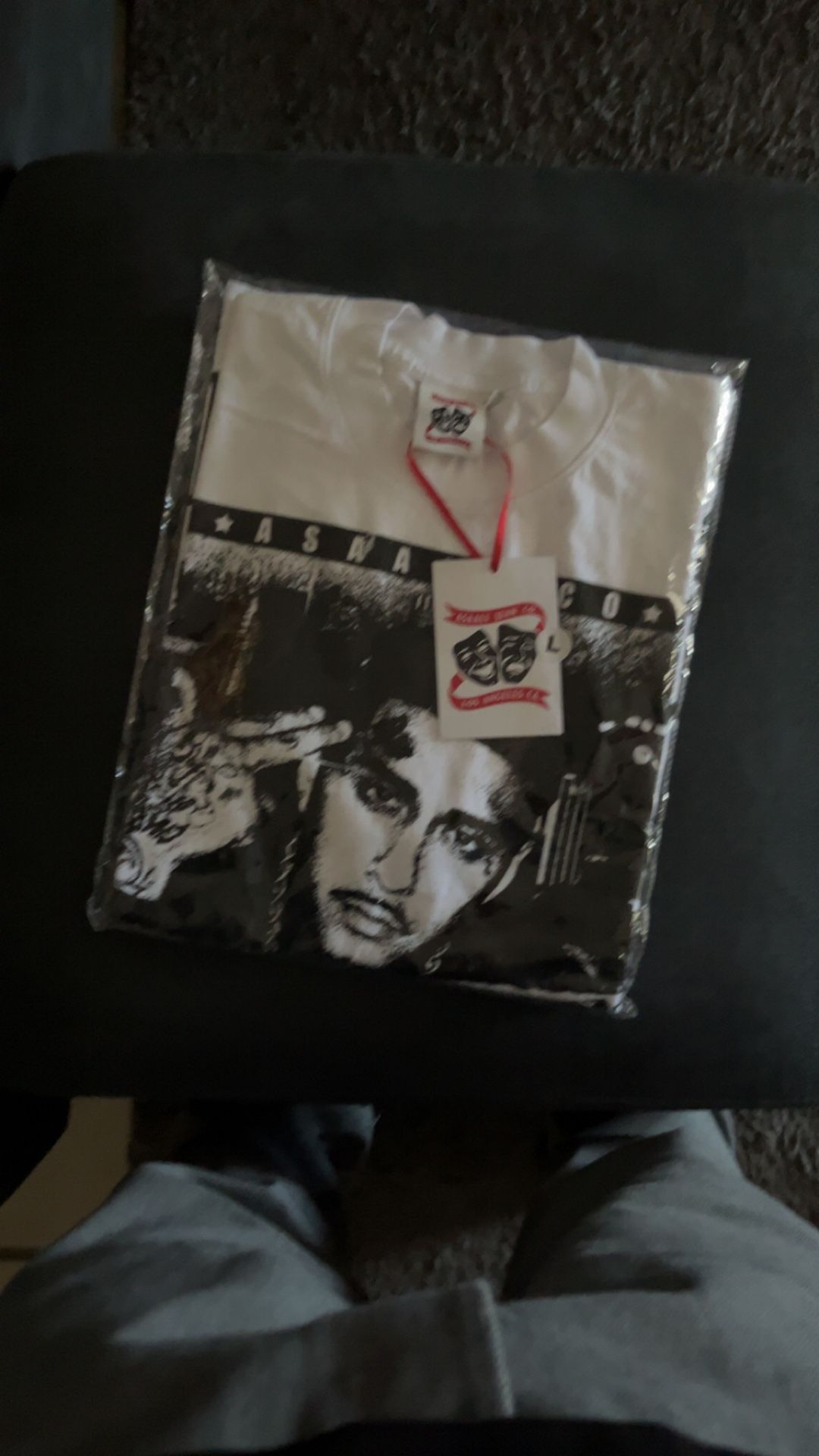 Asaali Money Sign Suede Shirt