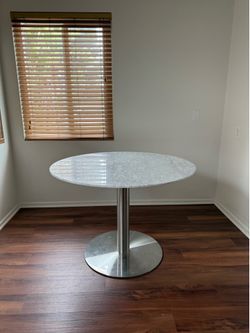 Round Marble Dining Table