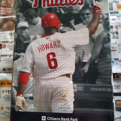 Phillies Bobble Heads ,Howard ,Stott , Ruiz , Utley.
