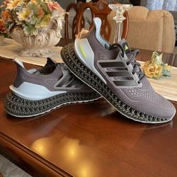 Adidas Ultra 4DFWD Size 11 carbon wonder blue running shoe