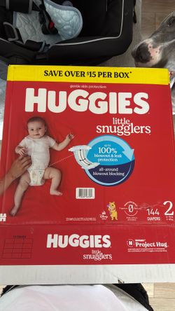 Huggies little snugglers size 2