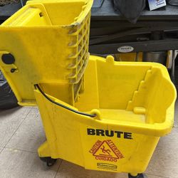 Janitorial mop, bucket