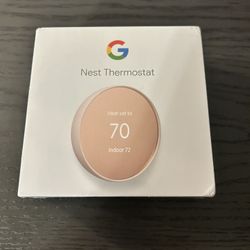 Brand New Google Nest Thermostat – Sealed Box – Never Opened