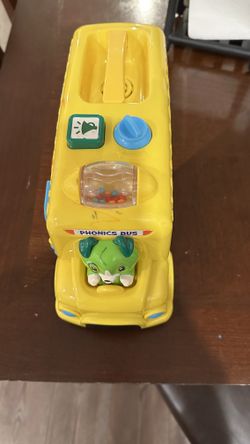 School Bus With Phonic Music For Kids