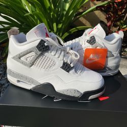 Jordan 4 Retro White Cement (2025) - Men’s Size 7 - Brand New
