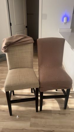 2 Barstools + Covers
