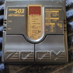 Zoom 503 Guitar& Bass Amp Simulator