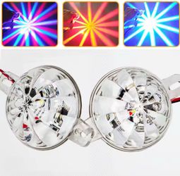 8W LED Strobe Light Anti-Collision undercarriage Light Waterproof  Auxiliary Brake/Fog Lamp for Cars, Motorcycles, ATVs, Boats