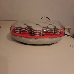 Helen of Troy Fast Heat 14 Ceramic Metal Hot Rollers Hair Setter Curlers