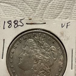 1885 O  One Dollar Silver Morgan 