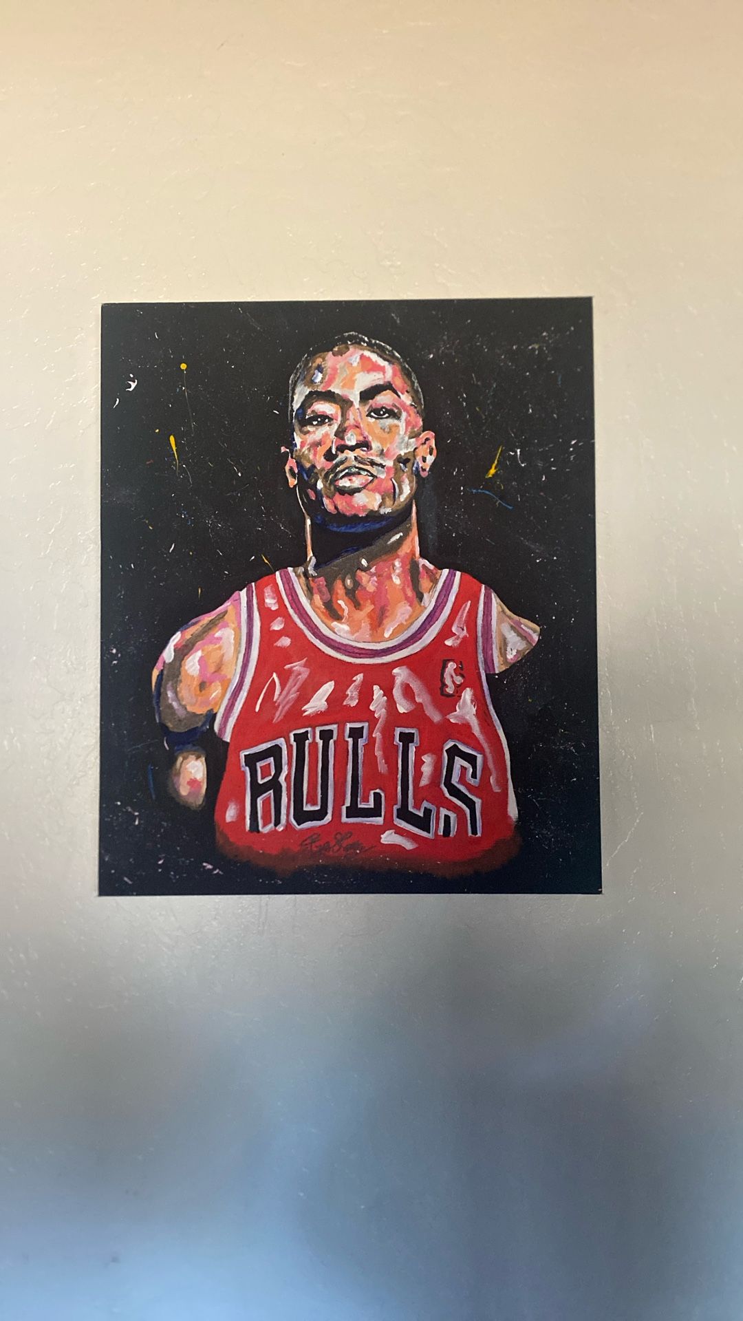 Derrick Rose Original Painting 